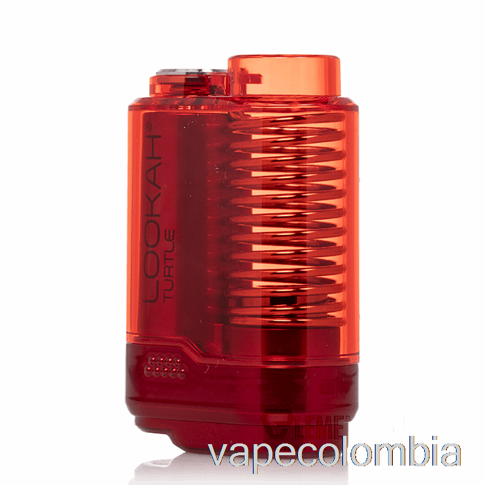 Vape Desechable Lookah Tortuga 510 Bateria Rojo